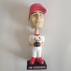 MLBPA Jim Edmonds Cardinals Bobblehead 2001 St. Louis Promo Retired Rare STL